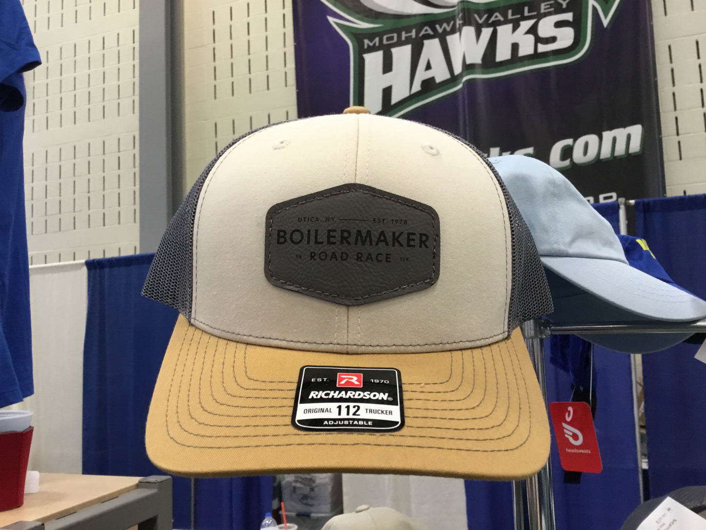 Boilermaker Leather Patch Trucker Hat