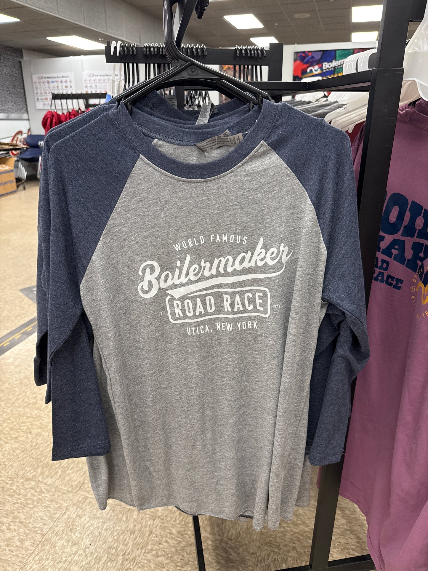 World Famous Raglan 3/4 Sleeve Tee