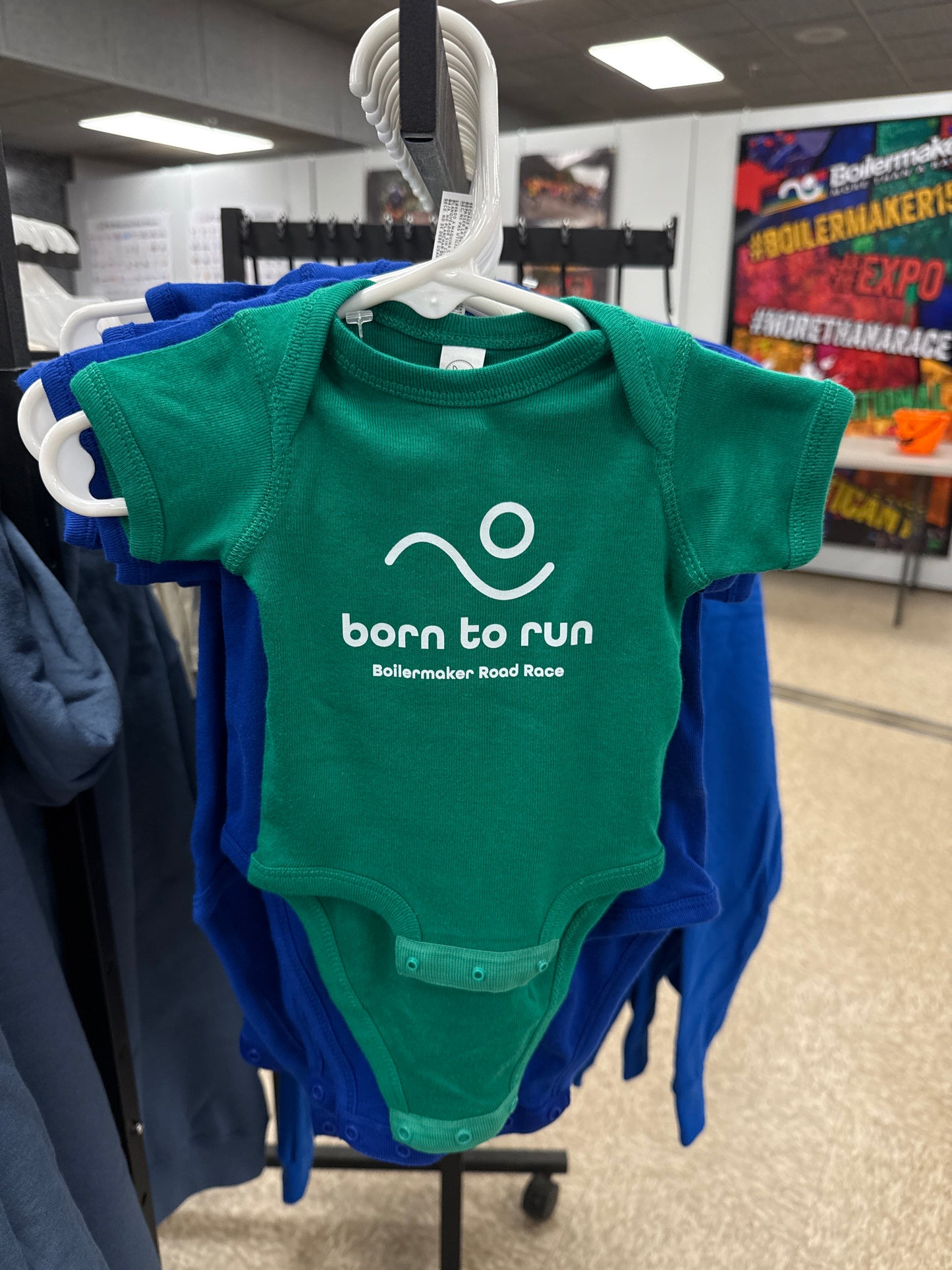 Boilermaker Born to Run Baby Onesie