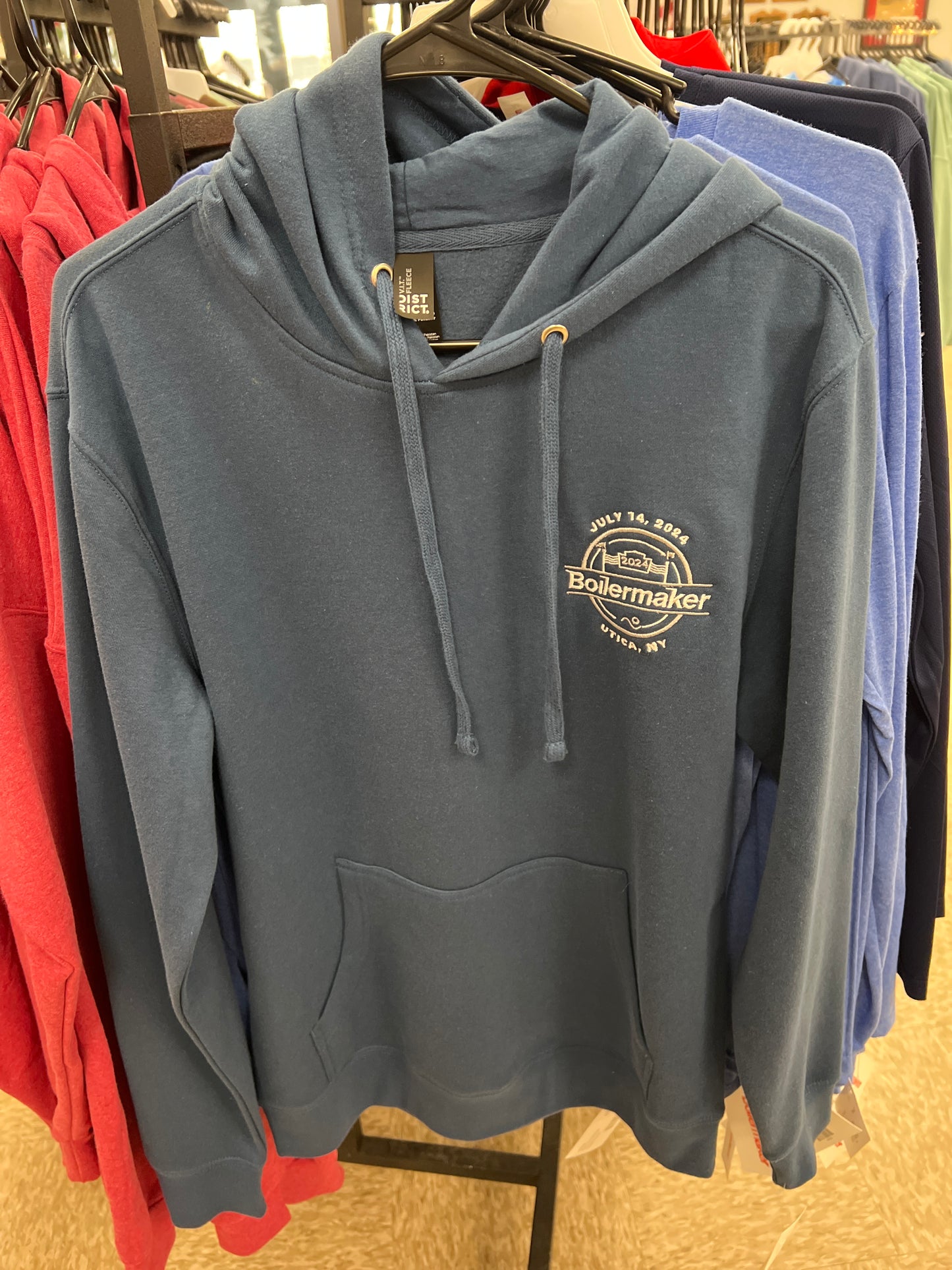 Men's 2024 Embroidered Fleece Hoodie