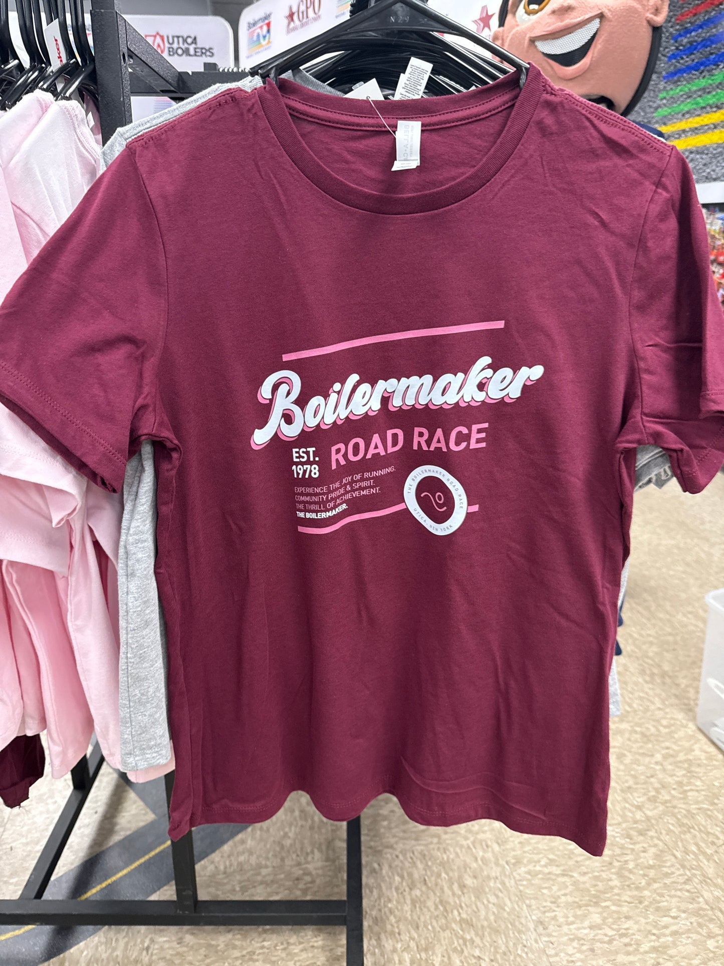 Women's Boilermaker Utica Club Short Sleeve Tee