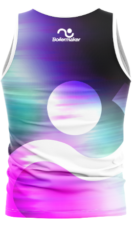 Men's Tie-Dye Boilermaker Tank Top