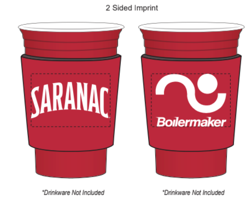 Boilermaker x Saranac Cup Sleeve