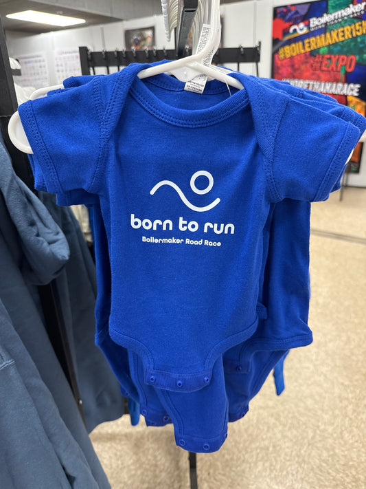 Boilermaker Born to Run Baby Onesie