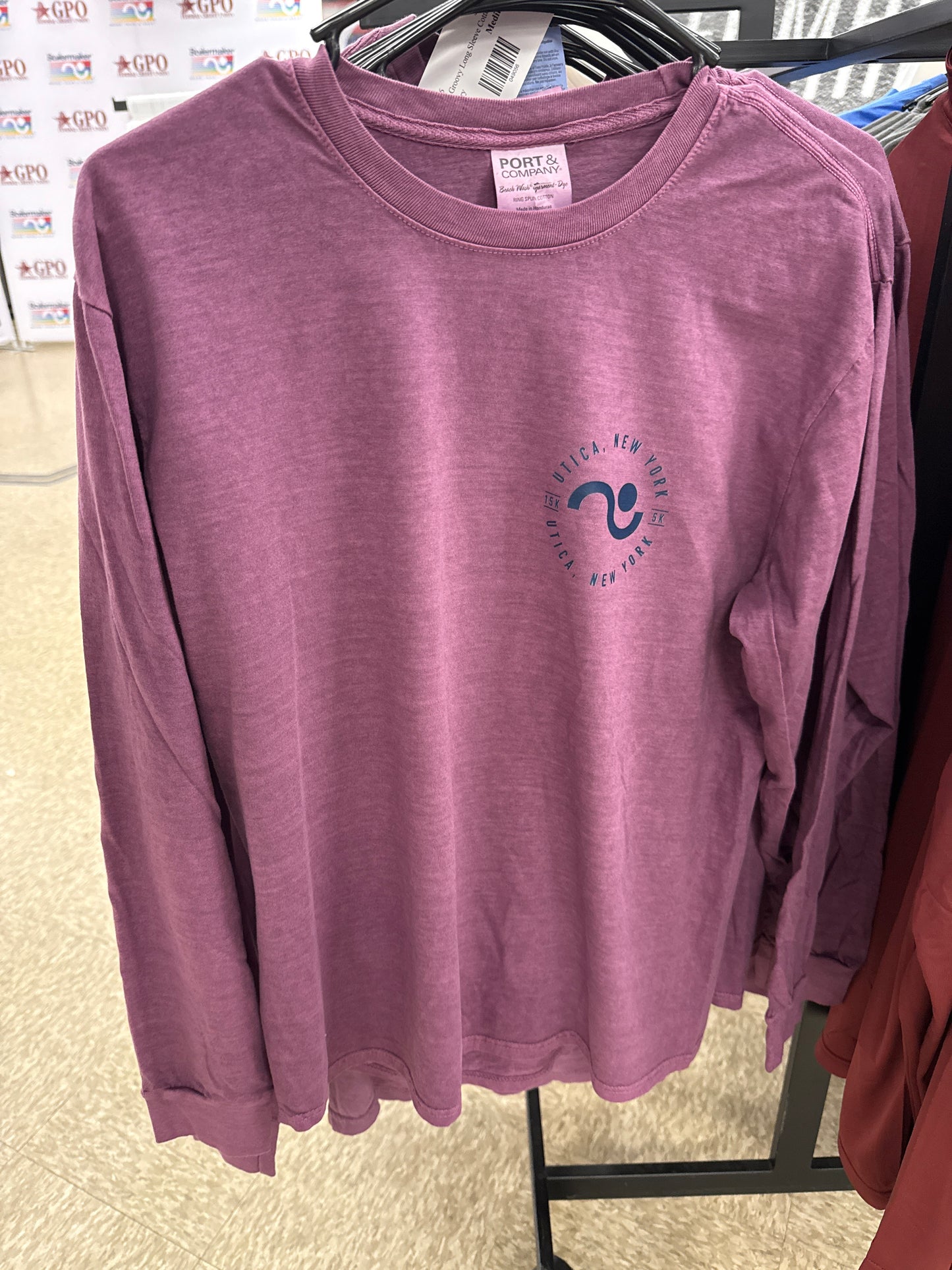 Groovy Long Sleeve Cotton Tee