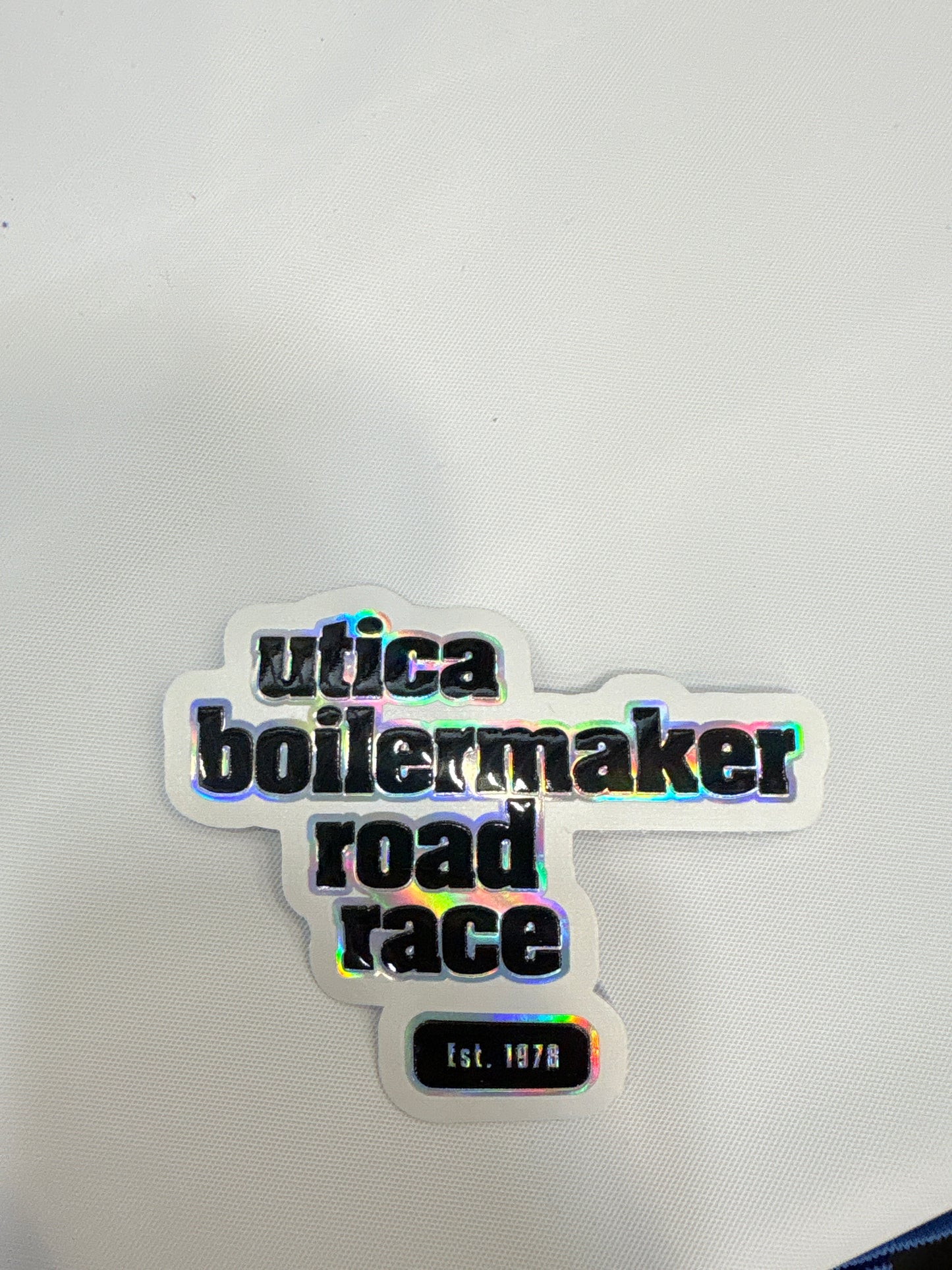 Boilermaker Embossed Holographic Sticker