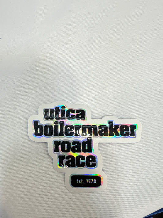 Boilermaker Embossed Holographic Sticker