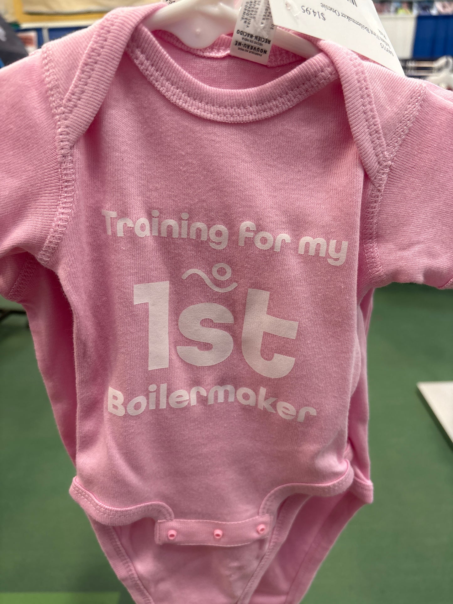 Training For My First Boilermaker Onesie