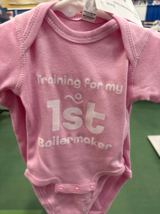 Training For My First Boilermaker Onesie