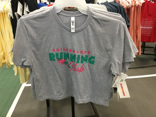Boilermaker Running Club Cropped Tee