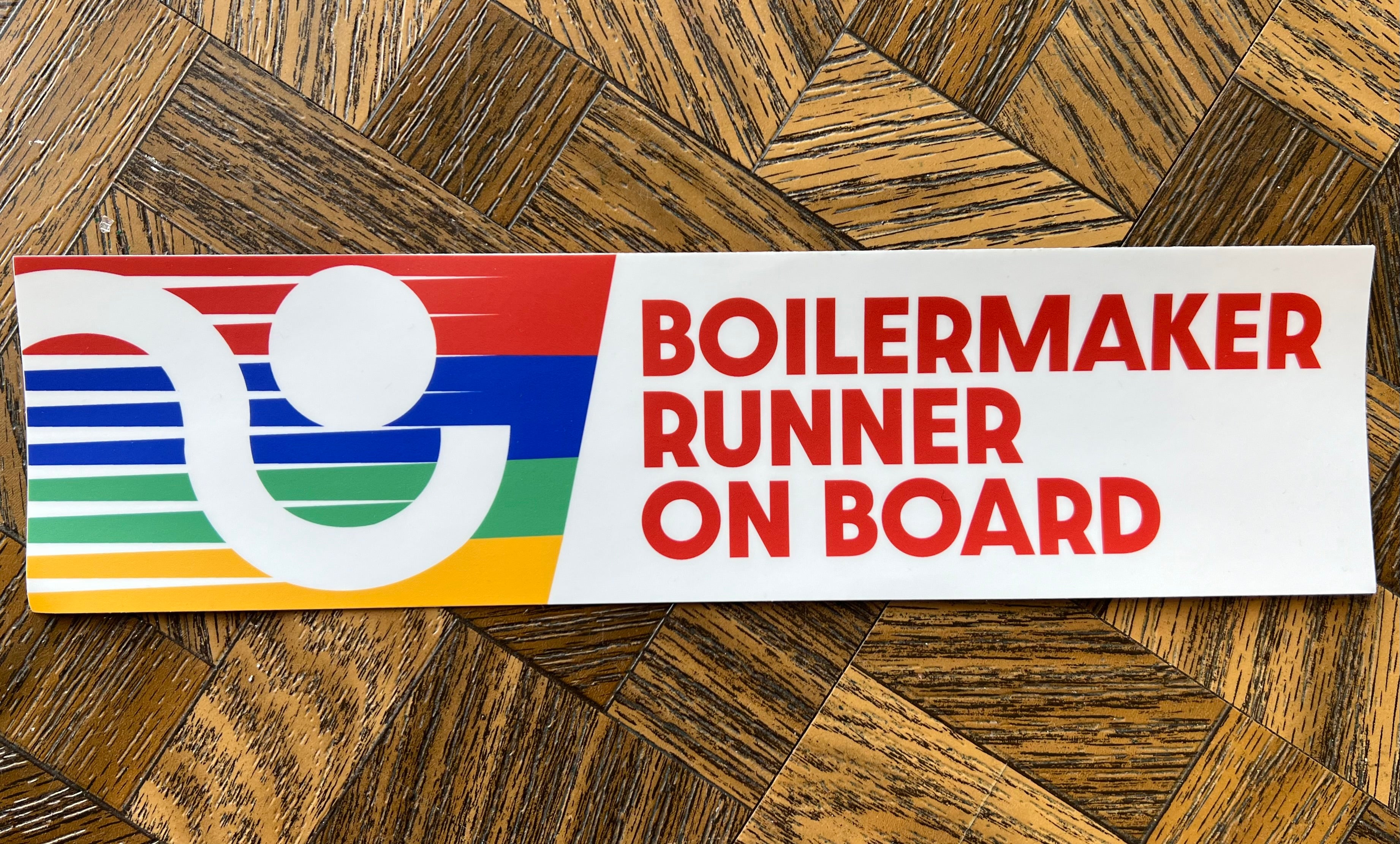 Boilermaker Bumper Sticker – Boilermaker Road Race