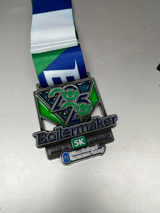 2025 Boilermaker 5K Finisher's Medal