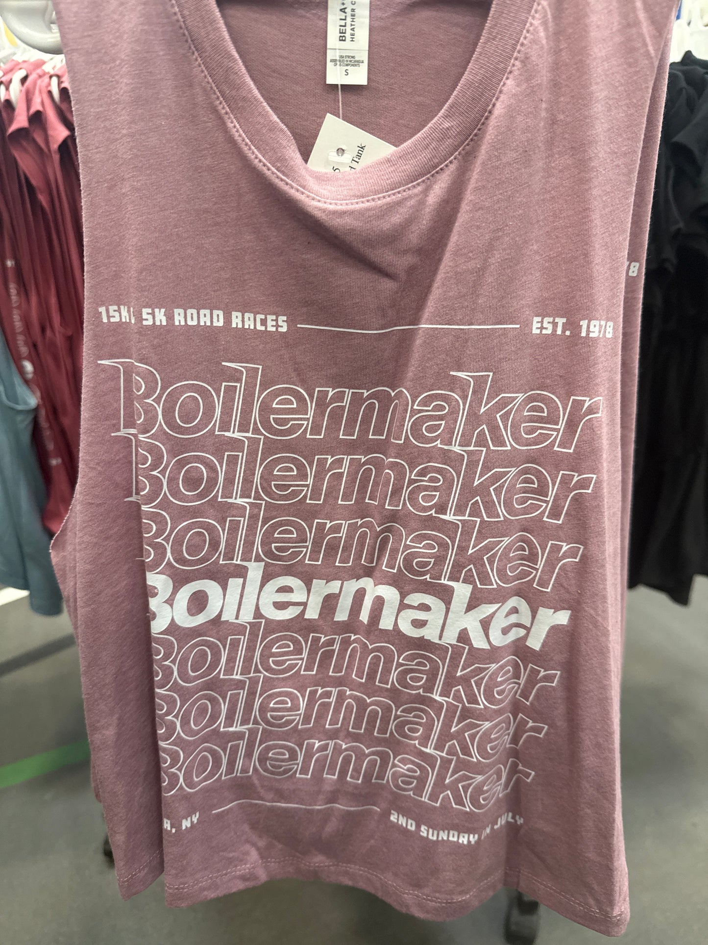 Boilermaker Repeated Cropped Tank