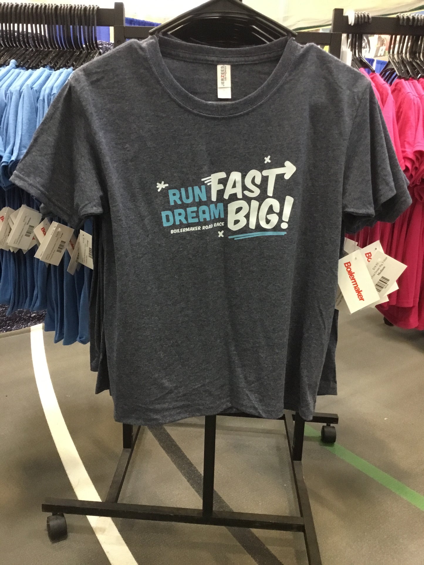 Youth Boilermaker Run Fast Dream Big T-Shirt