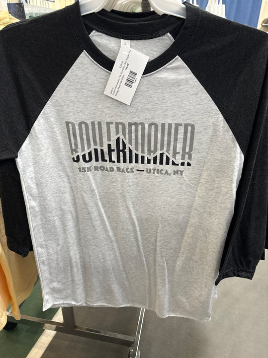 Boilermaker 15K Elevation Chart Raglan Tee