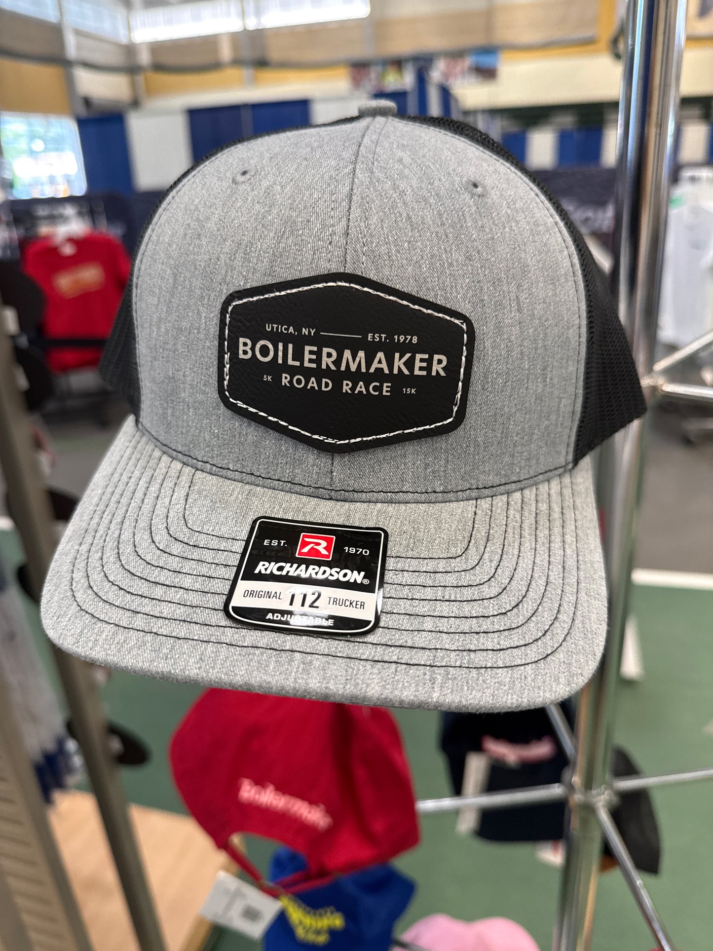 Boilermaker Leather Patch Trucker Hat