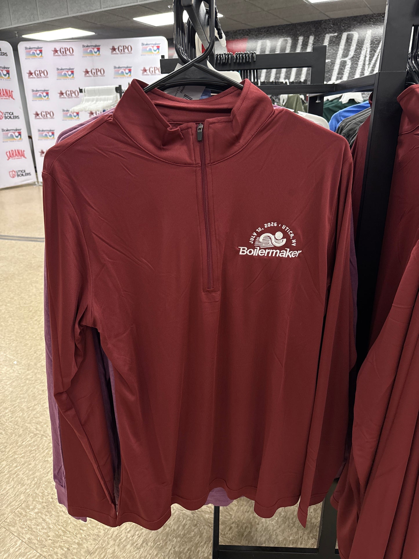 Men's Boilermker 2026 1/4 Zip Pullover