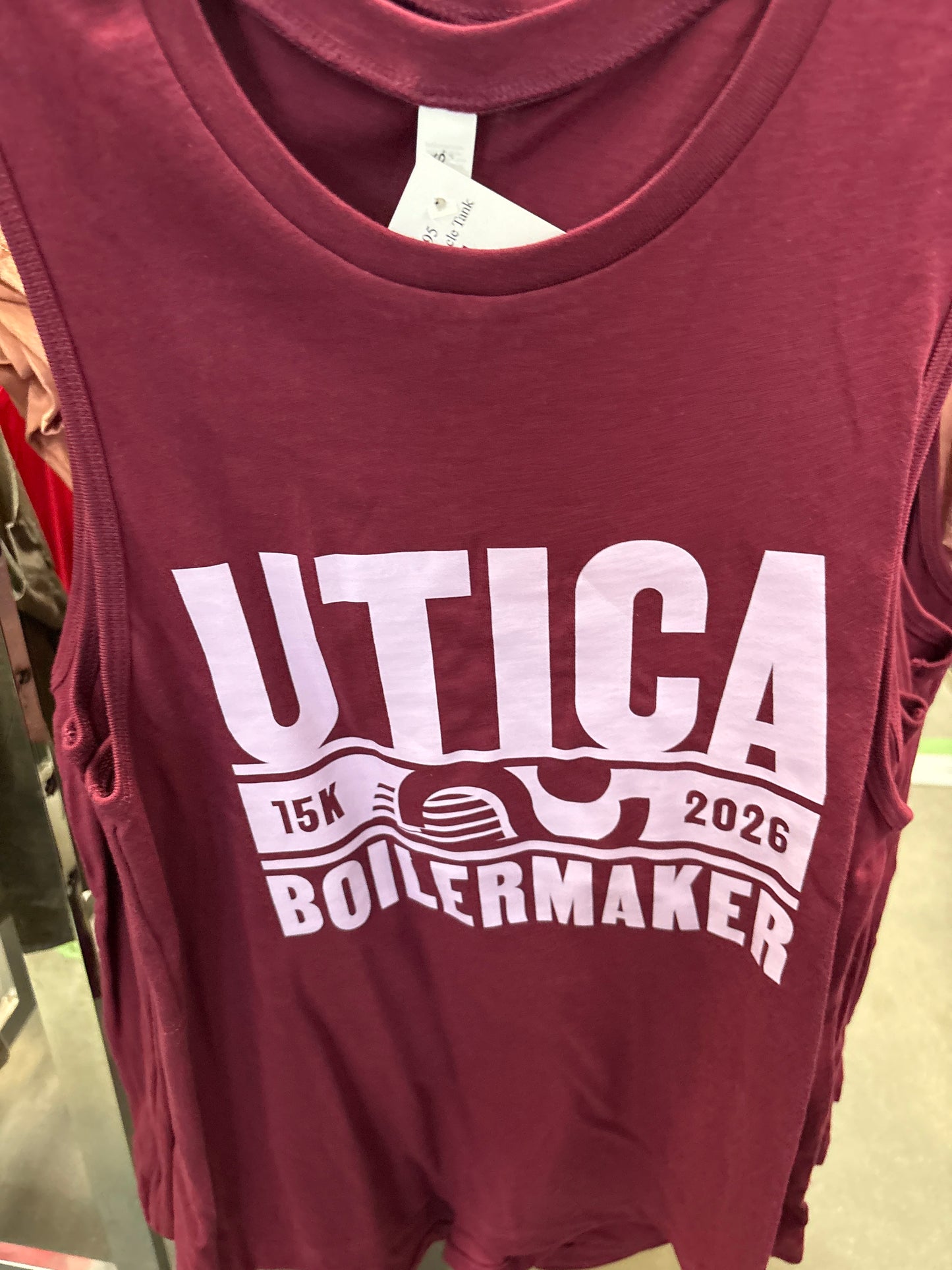 Women's Utica Boilermaker 15K Muscle Tank