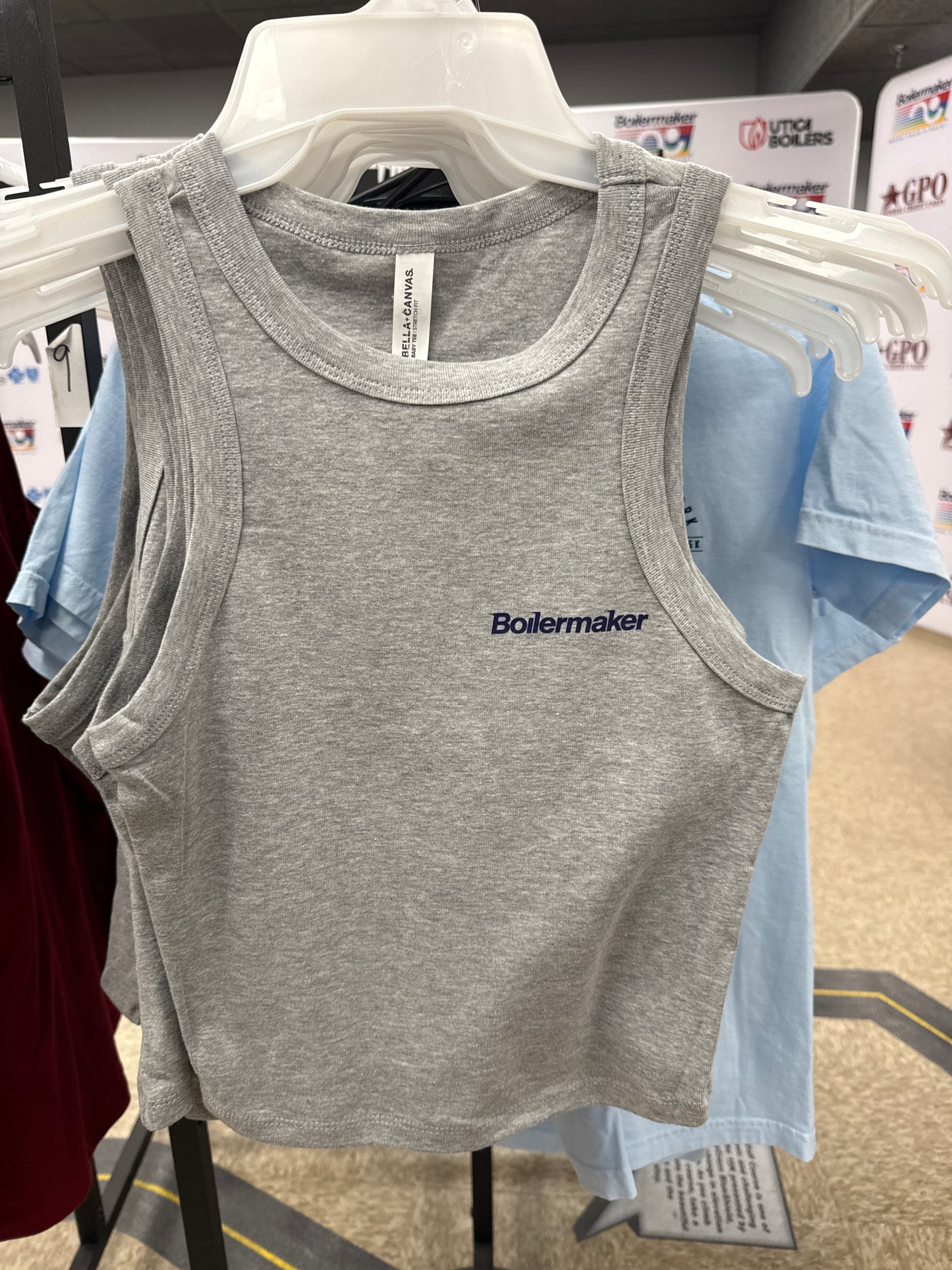 Women's Boilermaker Micro-Rib Racerback Tank