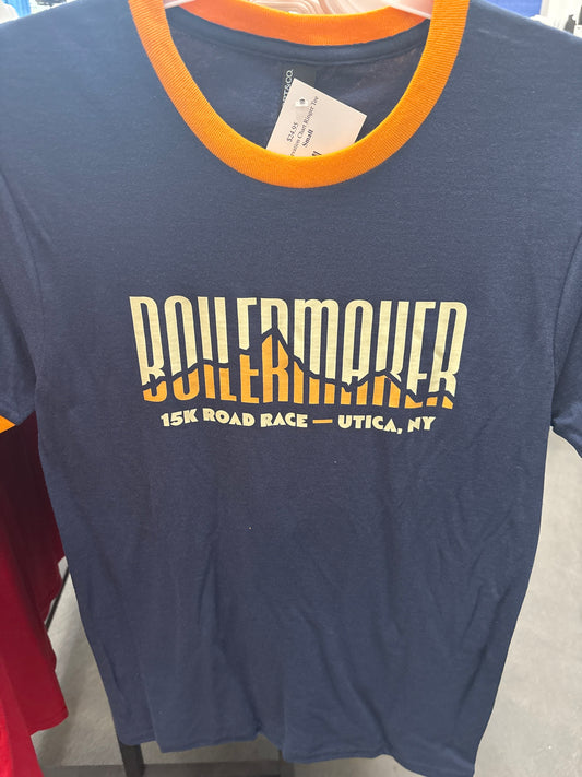 Boilermaker 15K Elevation Chart Ringer Tee