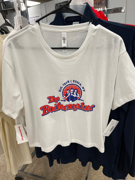 Boilermaker Old School Cropped Tee