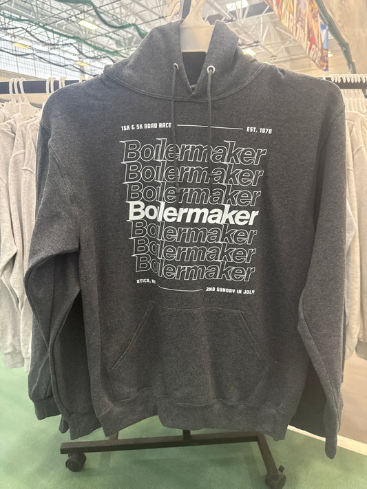 Boilermaker Repeated Hooded Sweatshirt