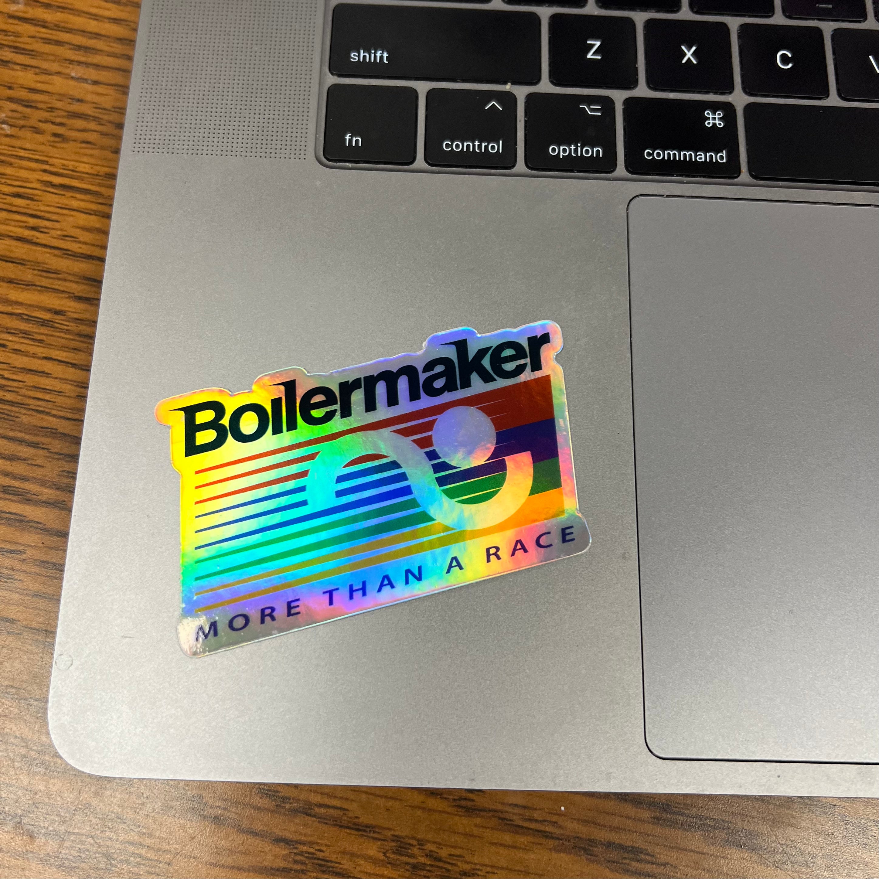 Holographic Boilermaker Sticker – Boilermaker Road Race