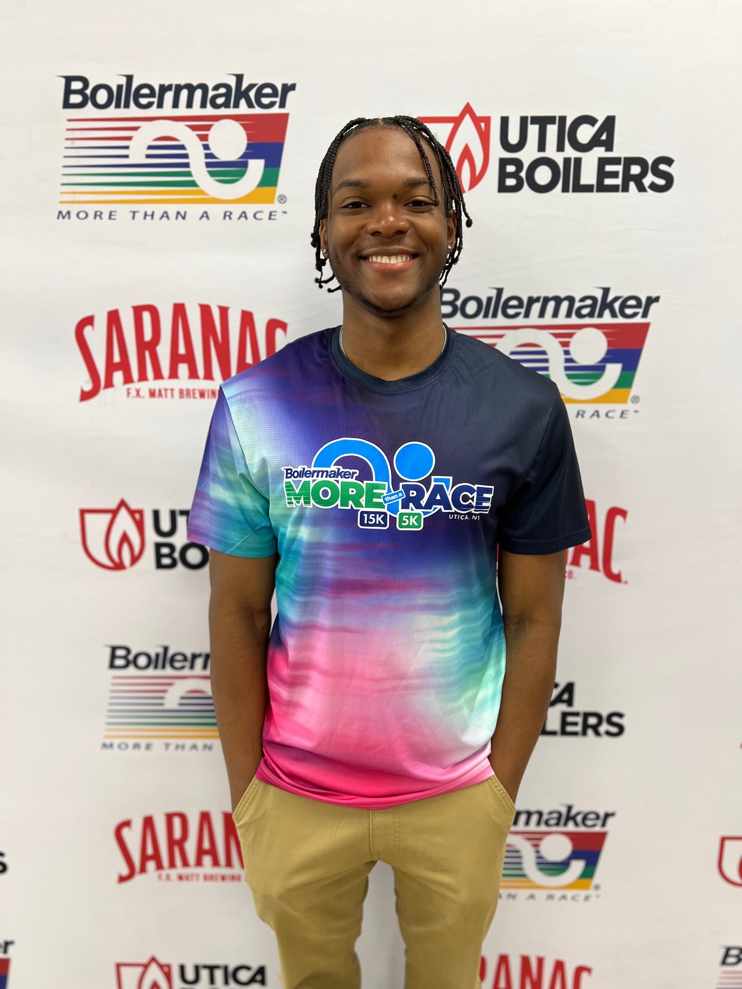 Men's Tie-Dye Boilermaker T-Shirt