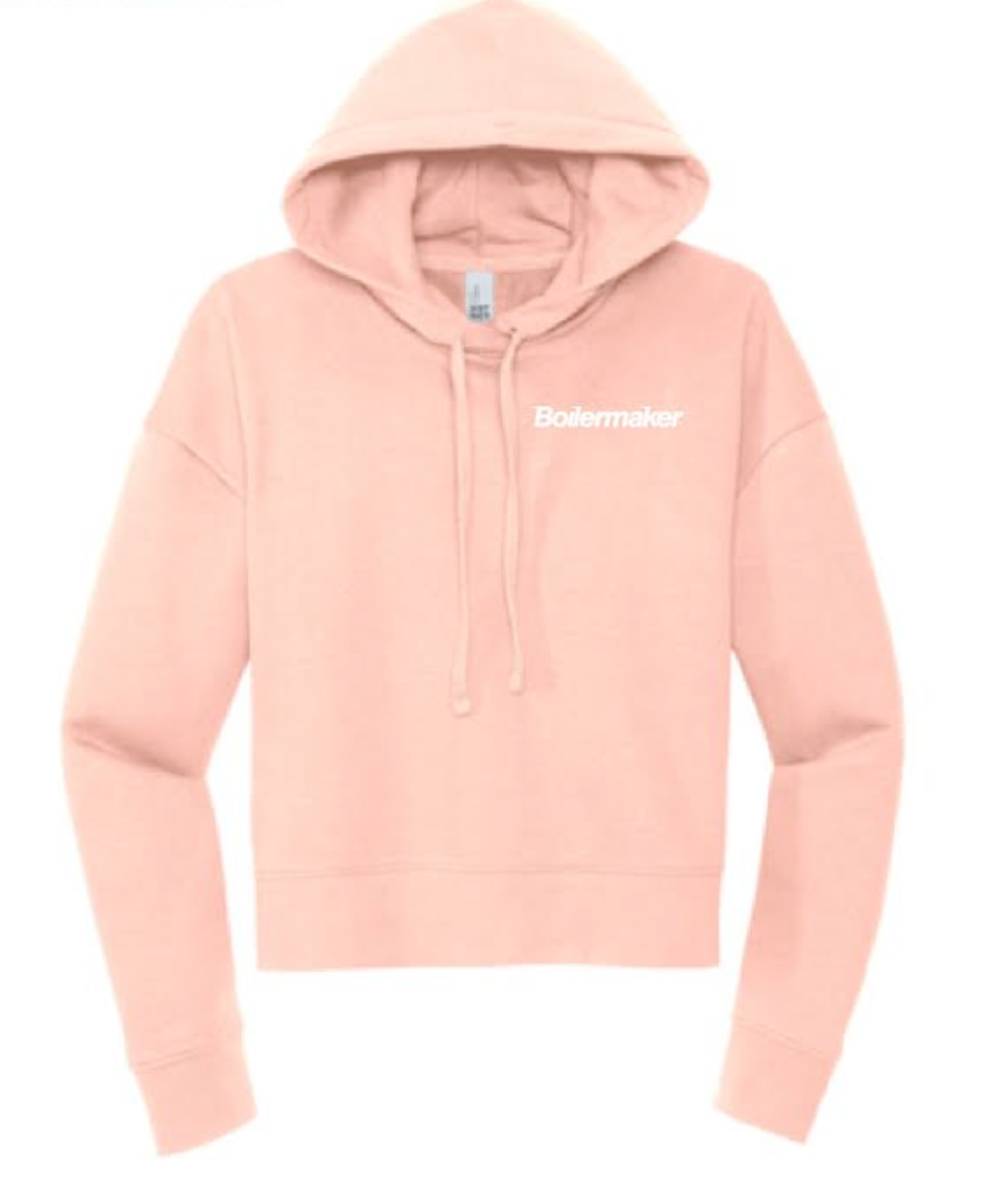 Women's Cropped Fleece Hoodie