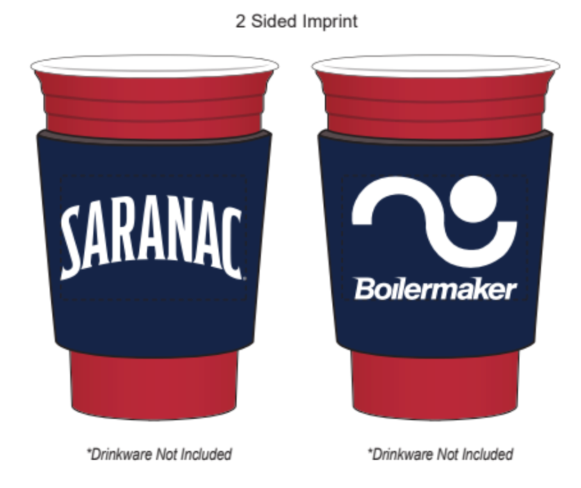 Boilermaker x Saranac Cup Sleeve